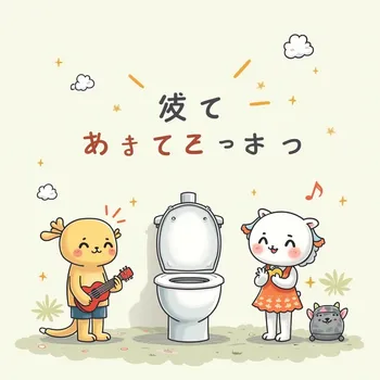トイレでハッピータイム