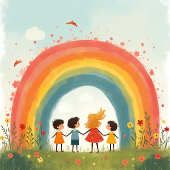 A Gentle Rainbow Colours Song