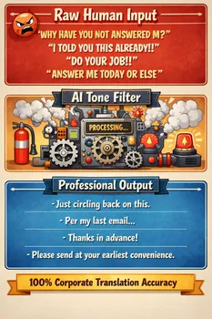 AI Office Translator: Rage → Polite