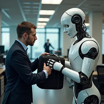 AI vs Human Job Struggle