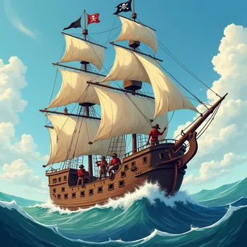 A Pirate Crew Sets Sail