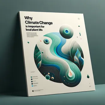 Abstract Climate Change Theme Background