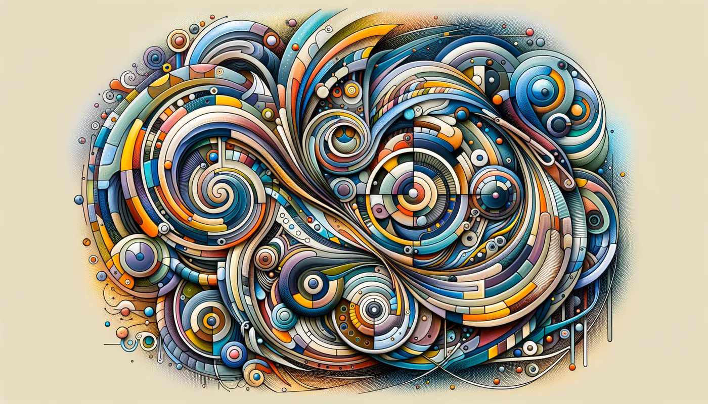 Abstract Milana - MILANA - AI image generated with Art - abstract