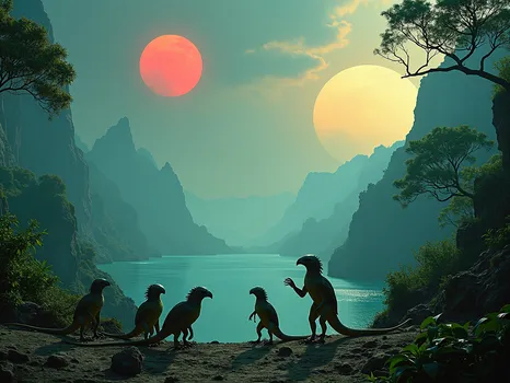 Alien Planet Landscape