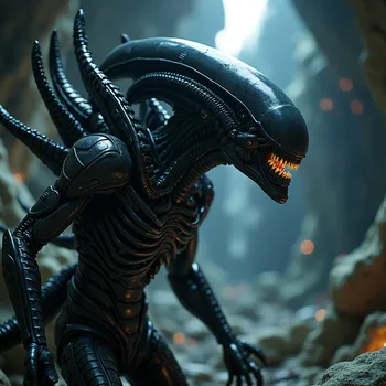 Alien Xenomorph in Space