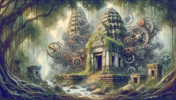 Ancient Mechanized Temple