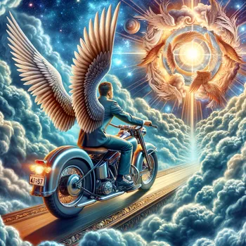 Angelic Biker