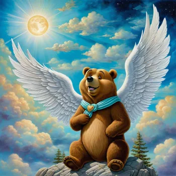 Angelic Yogi Overlooking Boo-Boo