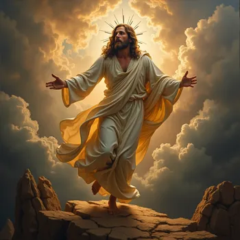 Antique Portrait: Christ Ascending