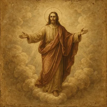 Antique Portrait: Christ Ascending