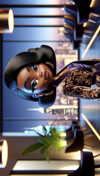 An ultra-detailed, full-length portrait 