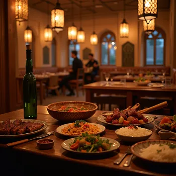 Arabic Restaurant Ambience