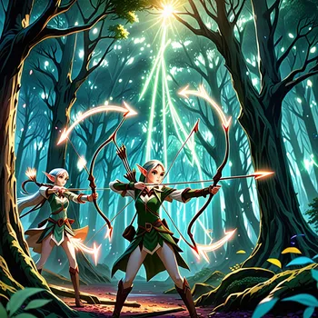Arcane Archers of the Emerald Forest