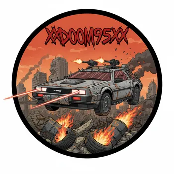 Armored Thunder DeLorean Badge