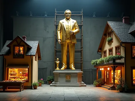 Austrian Village Theatre Set