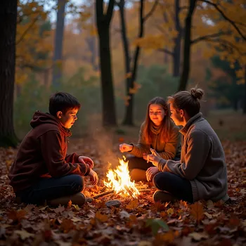 Autumn Campfire Memories