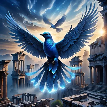Azure Phoenix of the Mist