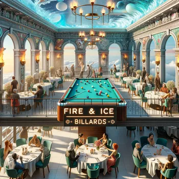 Balcony Restaurant Scene