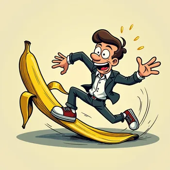 Banana Slipping Humor