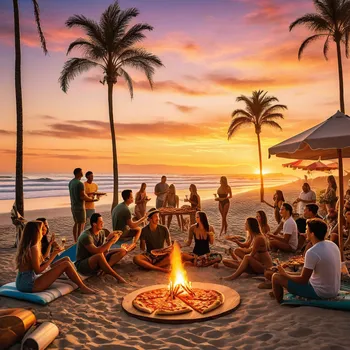 Beachside Pizza Party