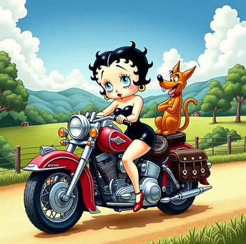 Betty Boop & Pudgy: Countryside Ride