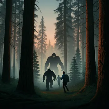 Bigfoot Chase in Twilight Forest