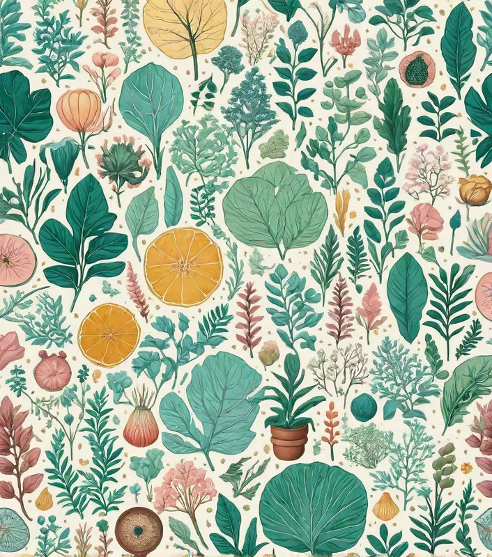 Biology Artistry - biology aesthetic - AI image generated with Photorealistic