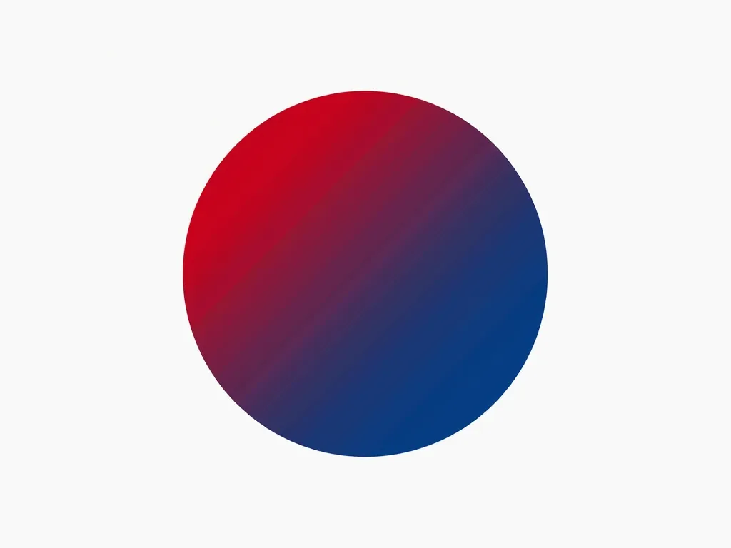 Blue Japan Flag - An artistic interpretation of the Japan flag where the iconic red circle is transformed into a vivid blue, set against a pristine white background. The design maintains the simplicity and elegance of the original flag while exploring a new color scheme. The blue circle symbolizes tranquility and depth, adding a unique twist to the classic national symbol. - AI image generated with Photorealistic 2