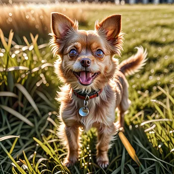 Bright-Eyed Backyard Companion