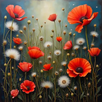 Brooding Petals of Fantasy