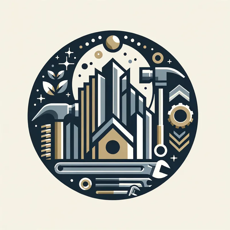 Building Contracting Design - create me a professional design for a general contracting business  - AI image generated with Art