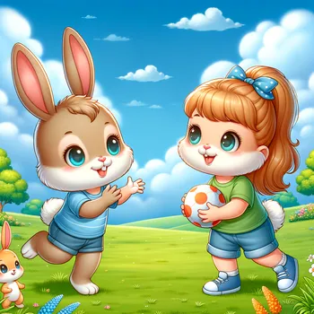 Bunny Friends at Play