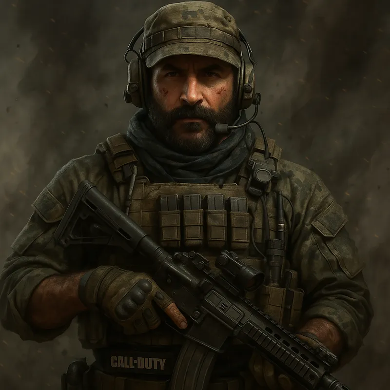 COD Soldier - Call of duty character
- AI image generated with GPT Image