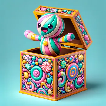 Candy-Coated Surprise