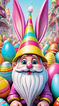 Candyland Easter Gnome