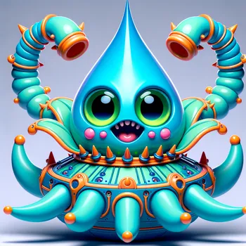 Cartoon Alien Encounter