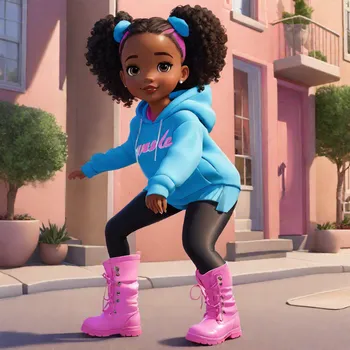 Cartoon Lyric's Dance Outfit
