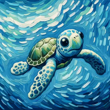 Cartoon Turtle'  View