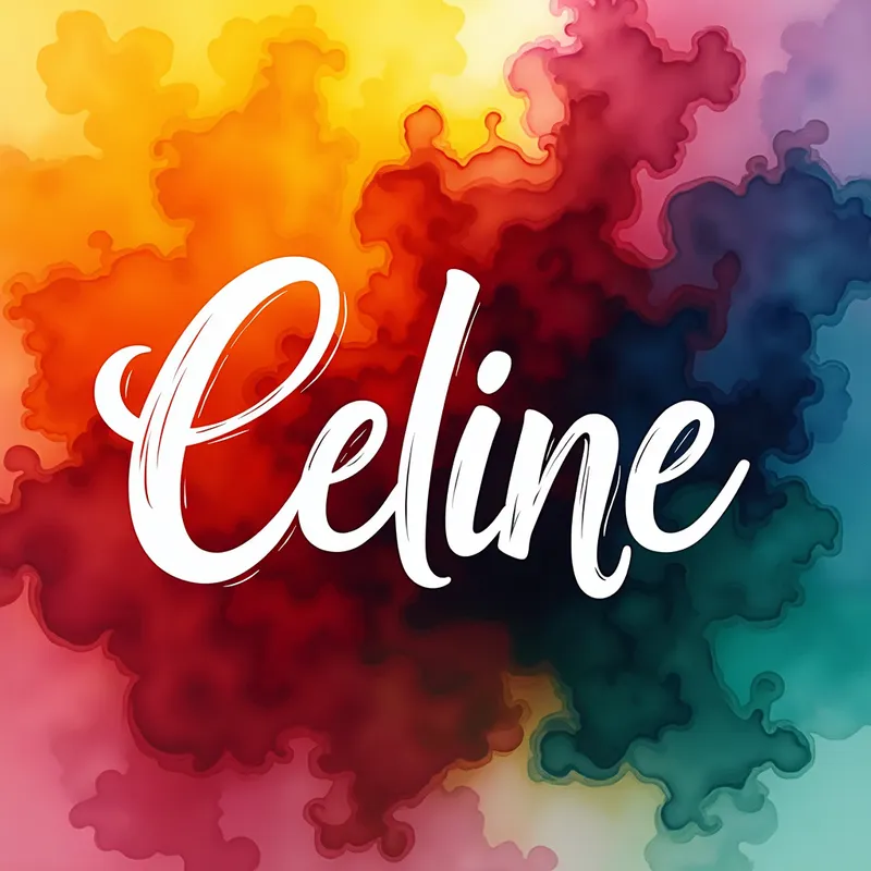 Seline Cursive Celine's Calligraphic Swirl - Tangra AI Image Generator