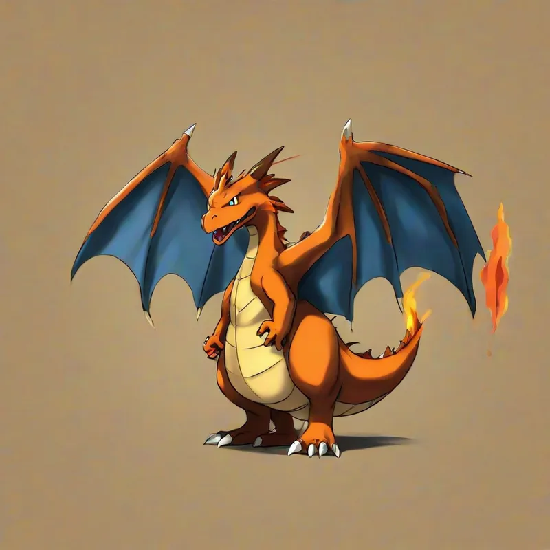 Charizard-Inspired Dragon - dragon like charizard
- AI image generated with Stable Diffusion XL