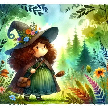 Charming Chubby Witch