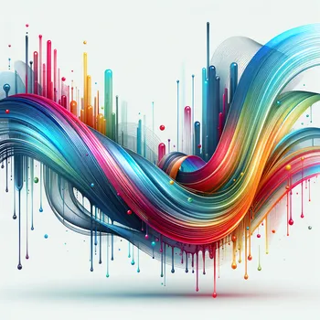 Chic Rainbow Drizzle