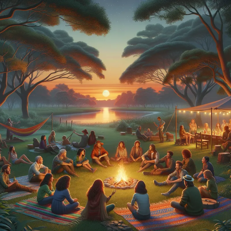 Chill Out - chillin vibes - AI image generated with Art