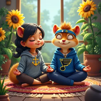 Chipmunk Zen Encounter