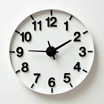 Circular Letter Clock Concept