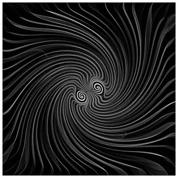 Clean Aesthetic Spiral Pattern