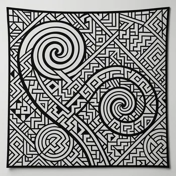Clean Aesthetic Spiral Pattern