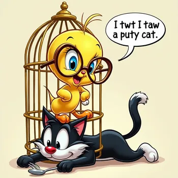 Clever Tweety vs. Hungry Sylvester