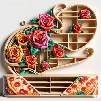 Colorful Asymmetrical Delight