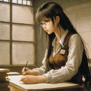 Confident Anime Mathletes